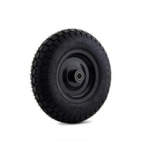 Roda com pneu e câmara e rolamento 09" R 250 4 PN E