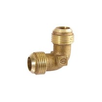 Cotovelo 90° cobre rosca macho 15 mm 307