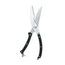 Tesoura de cozinha para trinchar 25 cm preta TE-20