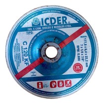 Disco Desbaste Refratario 180mm Esmerilhadeira 7"Icder C120KF
