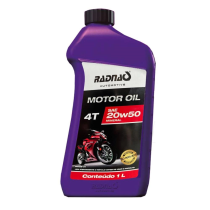 Oleo Lubrificante Motor 4 t Moto/Gerador 20W50 1L RADNAQ