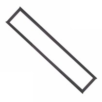 Suporte para grelha em ferro fundido retangular 20 x 100 cm