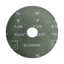 Disco lixa Zirconio Inox/Ferro/Metal 115mm Grão 100 Nz VZ133