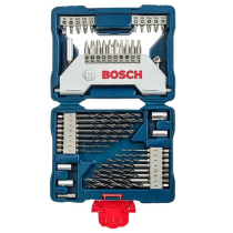 Kit Pontas+Brocas Essenciais 43un Titânio Bosch X-Line 2607017510