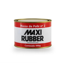 Massa Polir N.2 Acabamento/Revitalização 490g MaxiRubber