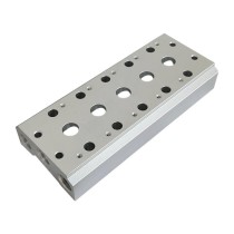 Bloco manifold 1/4" 05 vias BM14-5
