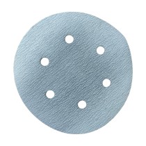Disco Lixa Pluma Branco 150mm 6" 320 6 furos Disflex
