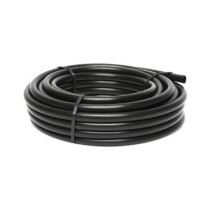 Mangueira Irrigacao Preta PEBD 2"x4mm Ponta Vermelha 1mt