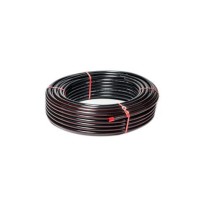 Mangueira Irrigacao Preta PEBD 3/4x2mm Ponta Vermelha 1mt