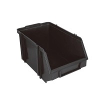 Caixa Box Gaveteiro Industrial Bin Preta N°5 12X15X23CM