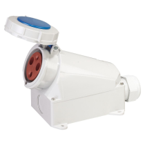 Tomada Sobrepor Azul 220v 63a 3 polos - Weg TSW-63P3H6E57