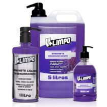 Sabonete Liquido Desengraxante V + Limpo 1 Litro TBR