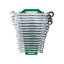 Jogo chave catraca combinada Belzer 16p 8 a 24 mm  9416BJ