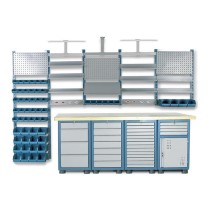 Suporte C/Luminaria+Braço Bancada Infinity Marcon SM-U