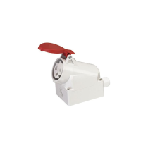 Tomada Sobrepor Vermelha 380/440v 16a 3 polos Weg TSWD-16P3H9E53
