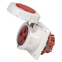 Tomada Embutir Vermelha 380/440v 63a 4 polos - Weg TEW-63P4H6E53