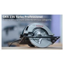 Serra Circular Manual 9.1/4Pol 235mm 2200w 220v Bosch GKS235