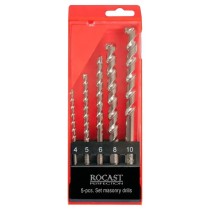 Jogo Brocas Widea 4 a 10mm 5 Peças Rocast 16,0020