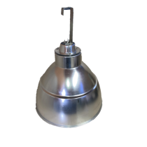 Luminaria Industrial 16" Bocal E-40 C/Gancho