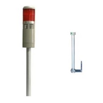 Sinaleiro torre 220V 1 lampada vermelho LTA2071W