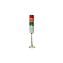 Sinaleiro torre 24V 3 lampadas+Sonoro LTA2073W