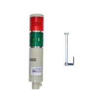 Sinaleiro torre 24V 2 lampadas vermelho/verde LTA2072W
