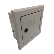 Caixa Telefonia Embutir 40x40x13cm - Chapa Aco