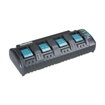 Carregador Bateria Quadruplo 18v e 14,4v Makita DC18SF 220v
