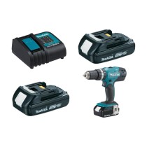 Furadeira Parafusadeira C/2Baterias 18v LXT Makita DHP453SYE