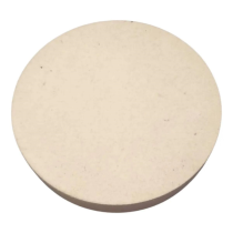 Rebolo Disco Polimento Feltro Fibra Lã Animal 100x10mm BRF