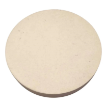 Rebolo Disco Polimento Feltro Fibra Lã Animal 250x50mm BRF
