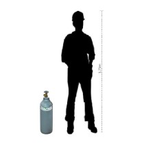 Cilindro Nitrogenio Industrial 1m3 7l Mat Enche WhiteMartins