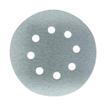 Disco Lixa Pluma Branco 125mm 5" 1200 8 furos Disflex