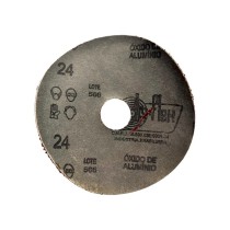 Disco lixa Ferro/Metal 115mm Grão 24 Dis-flex