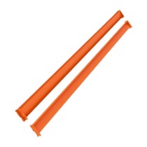 Longarina P/Mini Porta Pallet 500kg 80cm Laranja 1,2mt Amapa