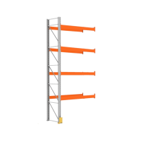 Porta Pallet Continuacao Amapa 4mt C/4 niveis 2000kg 1x2,3mt