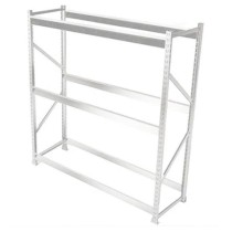 Porta Pallet Inicial Branco Amapa 250kg 60cm 3 Nivel 2x1,2mt