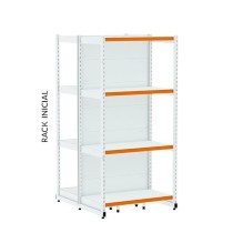 Estante Gondola Rack 180Kg Inicio Amapa