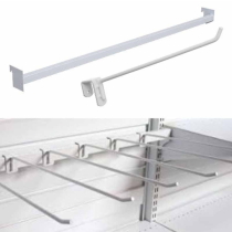 Regua Gancheira Porta Gancho Gondola Flex Amapa 55cm