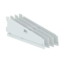 Kit C/3 Pares Suporte Bandeja SLG 35cm CH16 Gondola Amapa Flex60