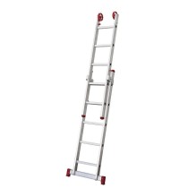 Escada Extensiva Aluminio 2,2mt 5x2 Degraus Botafogo ESC0614