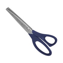 Tesoura azul 22 cm para picotar 165/N
