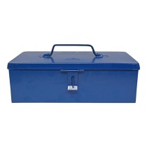 Caixa de Ferramentas em Aco Bau 36x16x12cm Fercar REF-01