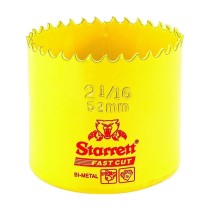Serra Copo Fast Cut Bimetal 52mm 2.1/16 Pol Starrett FCH0216-G