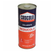 Solvente Diluente Cola 900ml S/ Toluol Cascola Reducola