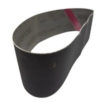 Cinta Lixa Vidro Marmore e Pedra Preta 75x610mm Grão 150