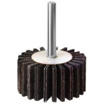 Roda Lixa 25x20mm Grão 100 haste 6mm 1/4