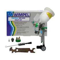 Pistola Pneumatica Pintura Gravidade 1,7mm Wimpel MP250 HVLP