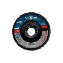 Disco lixa Fibra Flap Zirconio Inox/Ferro 115mm 60 Ciser