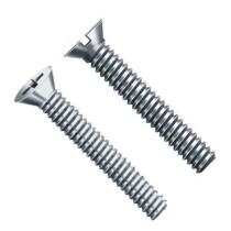 Parafuso Ferro Rosca UNC Cabeça Chata Fenda 3/8 X 2.3/4"